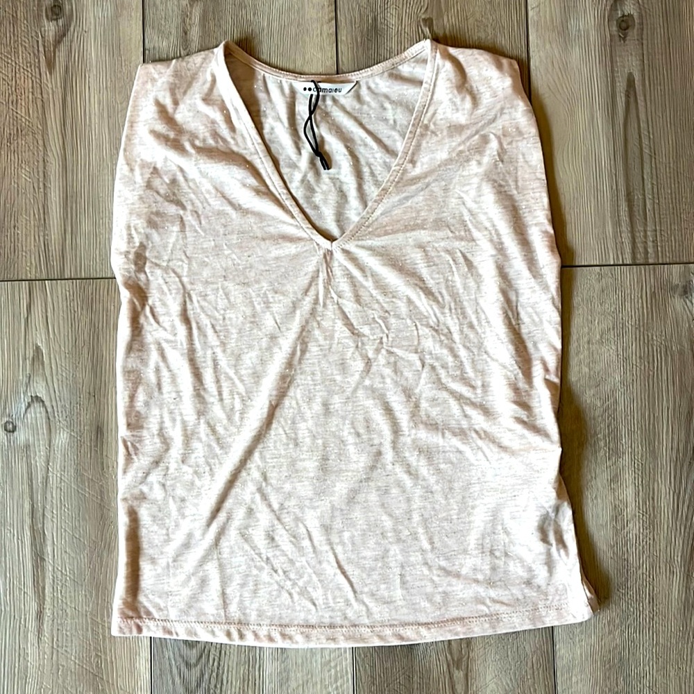 French sleeveless top - XS